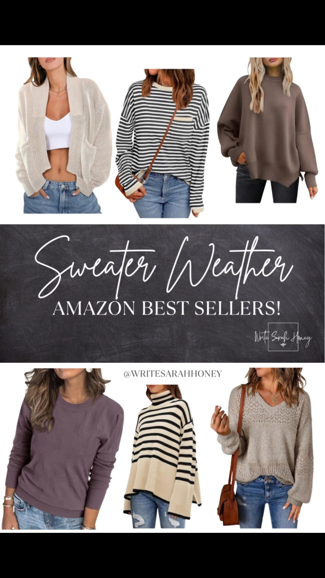 Sweater Weather Must- Haves from Amazon! Shop Sale Now! FOLLOW WRITE SARAH HONEY! #FallFashion
  #AutumnStyle
   #FallTrends
  #CozyOutfits
   #FallWardrobe
   #LayeringSeason
  #FallFashionInspo
  #SweaterWeather #ChunkyKnitSweater
   #PlaidSeason
   #CozyLayer
  #JacketWeather
  #CardiganLove #LTKStyleTip 

#LTKSaleAlert #LTKSeasonal #LTKFindsUnder50