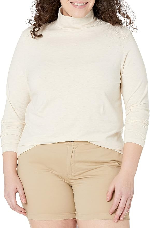 Amazon Essentials Women's Long-Sleeve Turtleneck (Available in Plus Size) | Amazon (US)