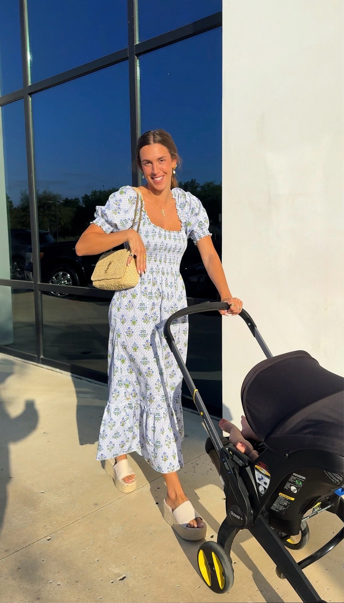 Elevated mom-on-the-go finds 🤍✨

Linking the raffia YSL Niki mini, Doona car seat stroller, and the sweetest Hill House Louisa Nap Dress–perfect for baby showers, maternity moments, dinner date, and chic everyday outings.

#LTKBaby #LTKmomlife #LTKootd