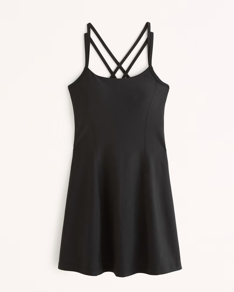 Women's YPB sculptLUX Strappy-Back Mini Dress | Women's Active | Abercrombie.com | Abercrombie & Fitch (US)