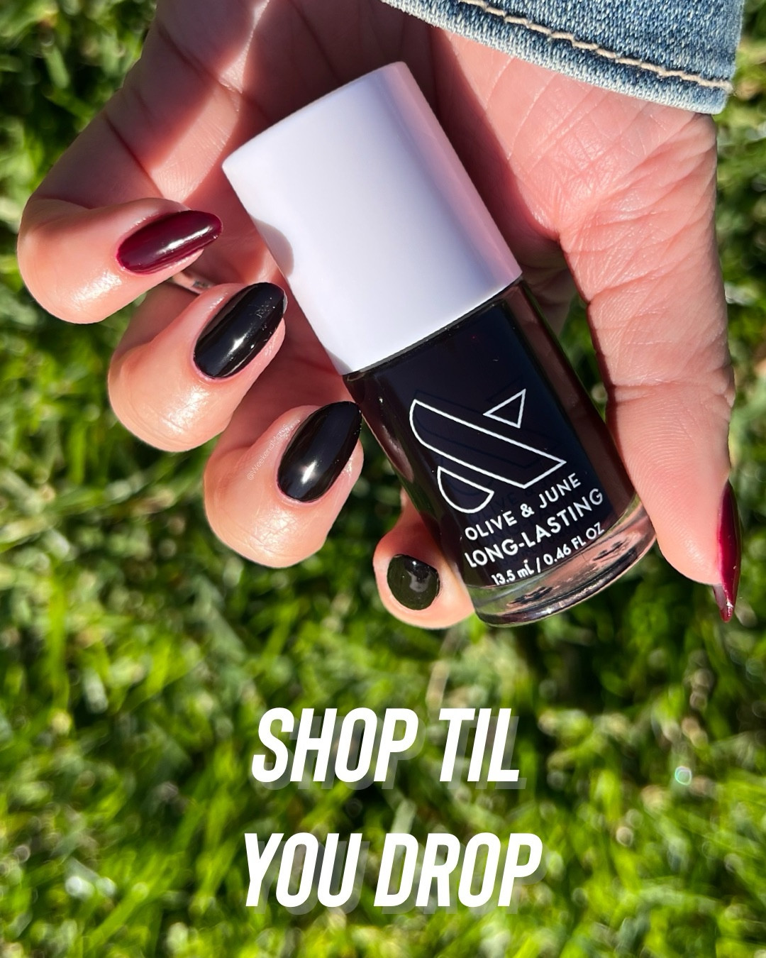 Shop Til You Drop 🛍️ from @oliveandjune (Gifted)

This ultra vampy oxblood, available in both regular polish and gel, is a super duper dark red that appears almost black. If you’re familiar with SD from Olive & June (which is a purple that appears black) this is its a red counterpart. 

This is such a vibe, and I am loving it for Fall and Winter! I can also see this being fun to layer with so I will play around with that too. I can imagine toppers like a Starshower and the Top Coat Effects will look especially pretty over this dark base 🤩 

What do you think of these dark crème? 😍 

#WeekendManis #oliveandjune #oyc  #darkrednailpolish #rednails #winternailinspo #fallmanicure 

#LTKBeauty #LTKselfcare #LTKFindsUnder50