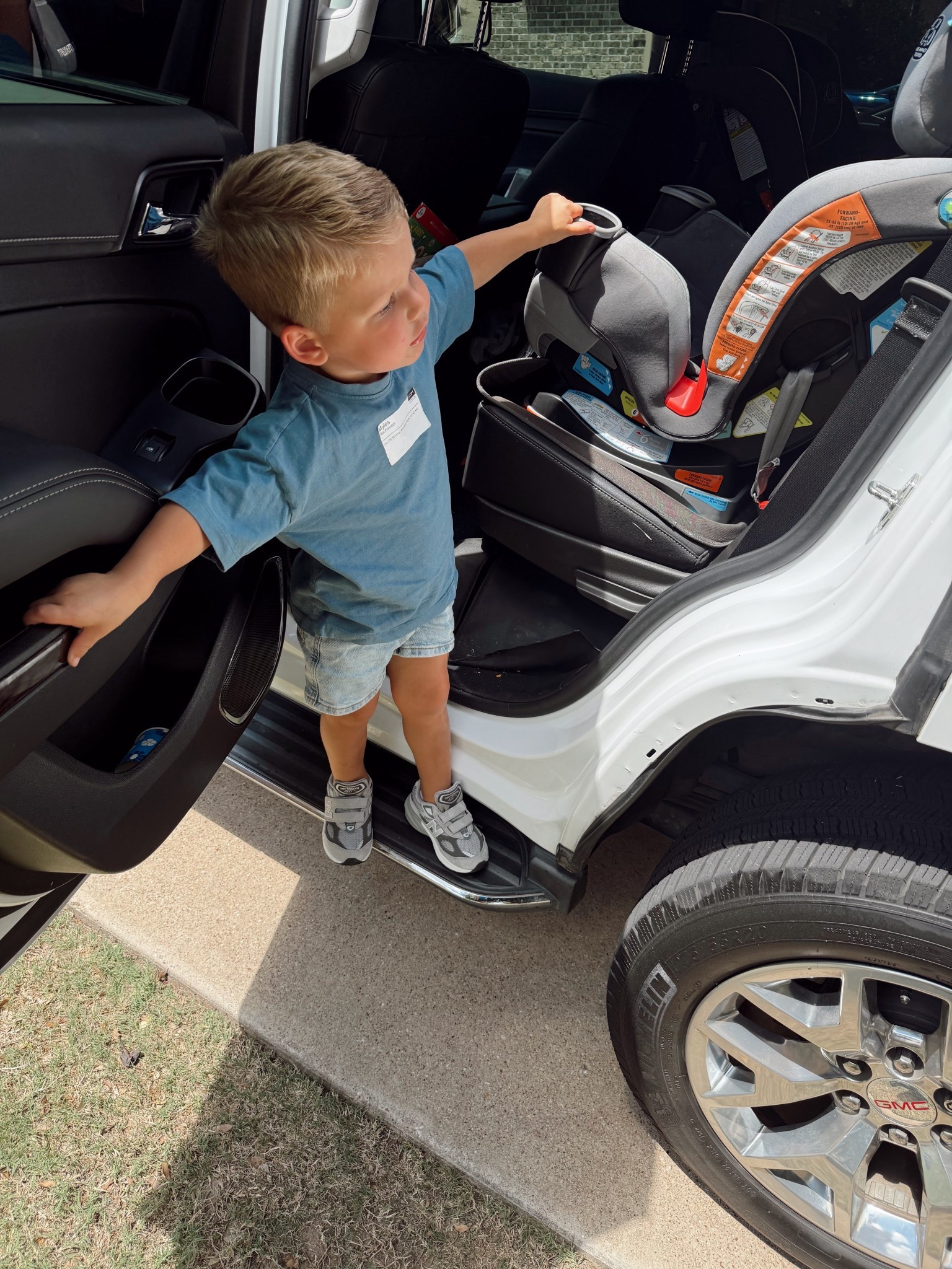 Rockin’ his NB’s for VBS #LTKToddler #Toddlerstyle #Toddlerboy 