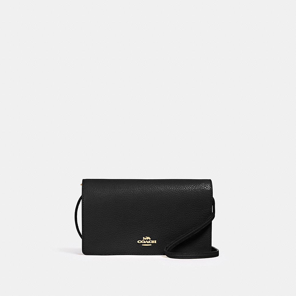 anna foldover crossbody clutch | Coach Outlet US