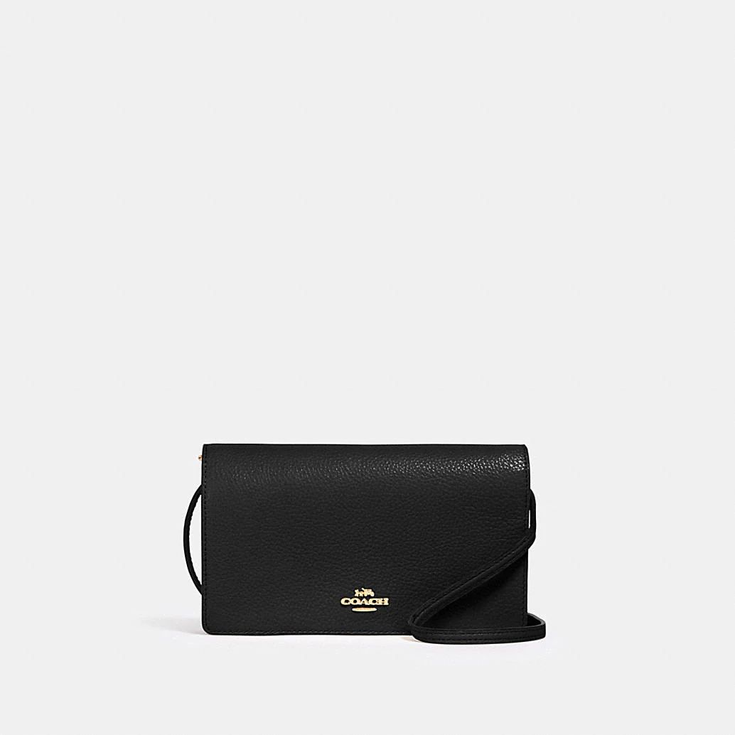 anna foldover crossbody clutch | Coach Outlet