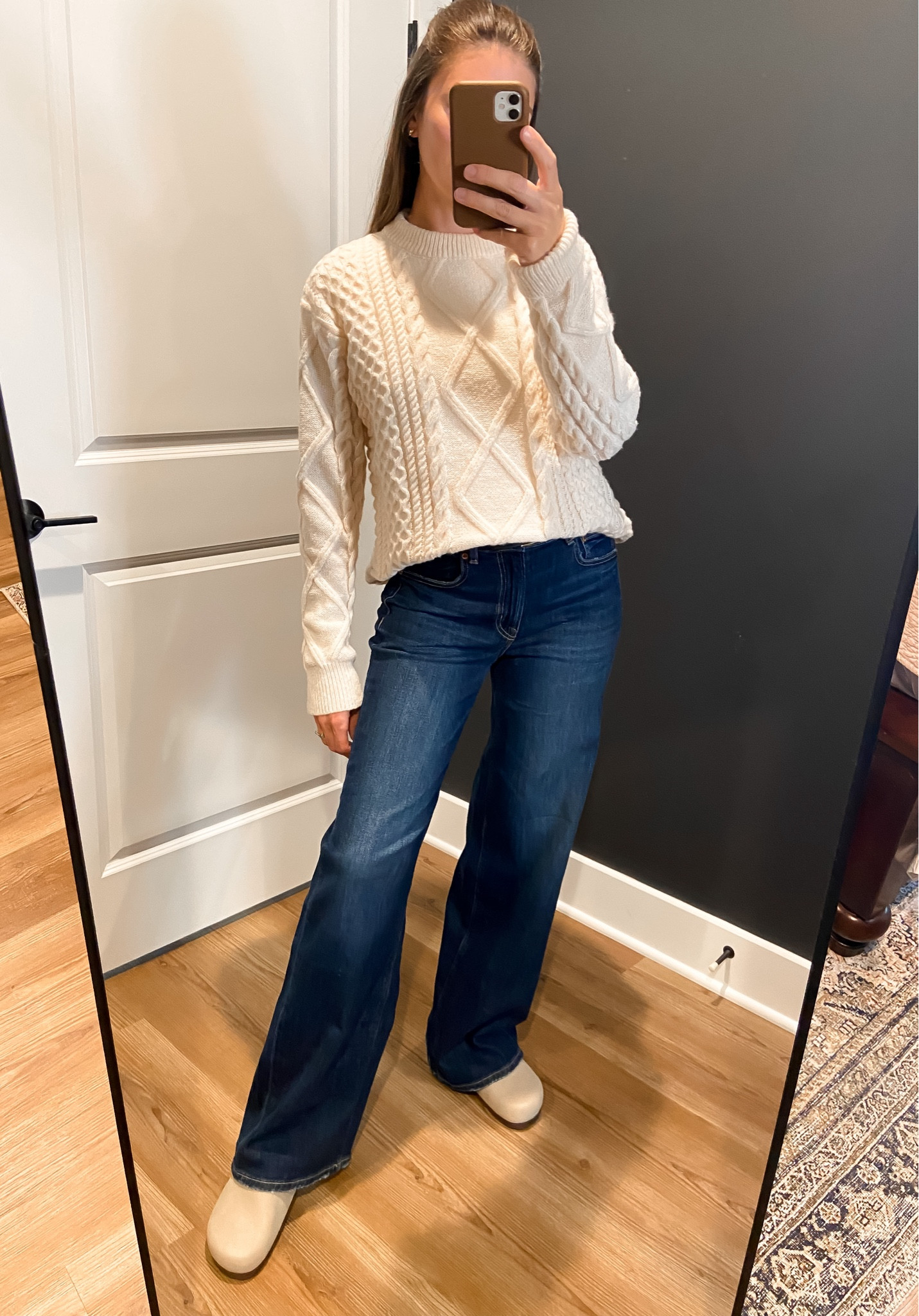 Amazon Sweater Series: Day 4!
The viral Amazon cable knit sweater. I love this soooo much! Soft and easy to style so many ways. Wearing a medium. Jeans run big, size down!

#LTKFindsUnder100 #LTKStyleTip #LTKShoeCrush