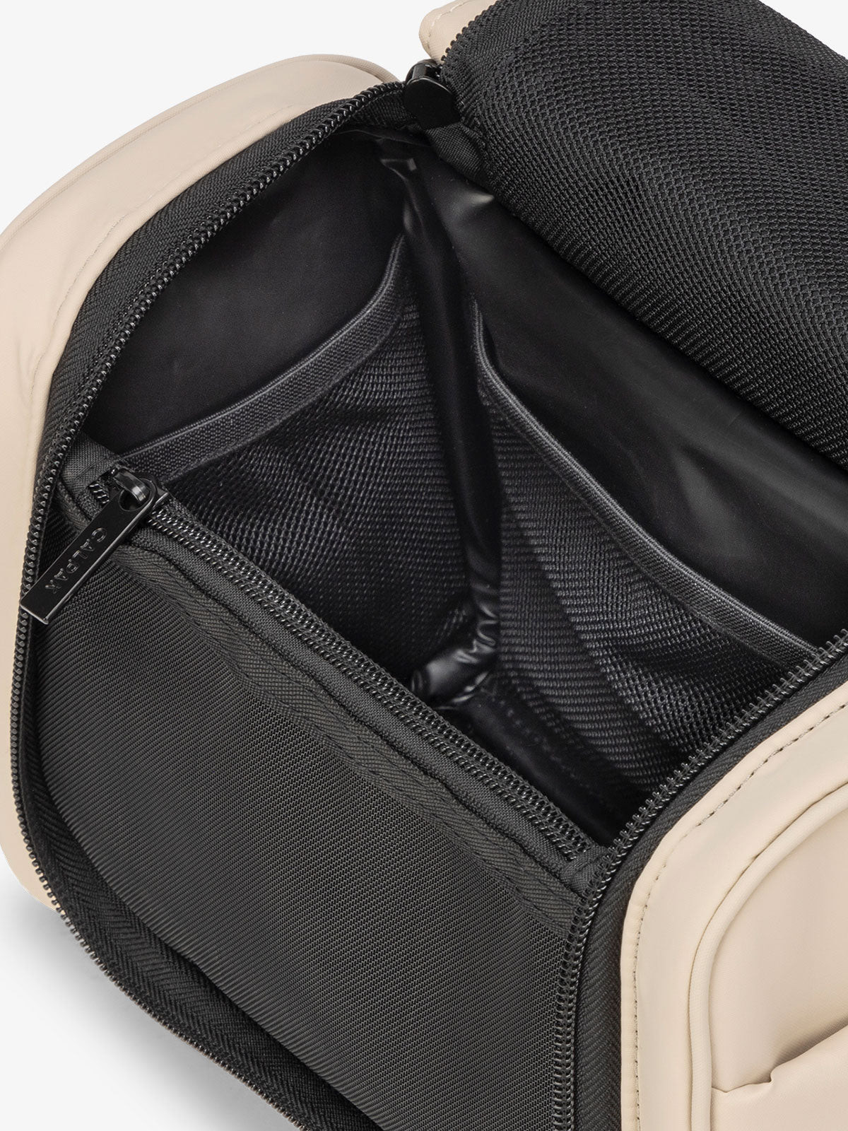 Luka Hanging Toiletry Bag in Chocolate | CALPAK Travel