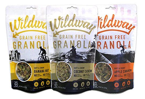 Wildway Gluten-free, Paleo, Grain-Free Granola Variety 3 Count, 8 oz. | Amazon (US)