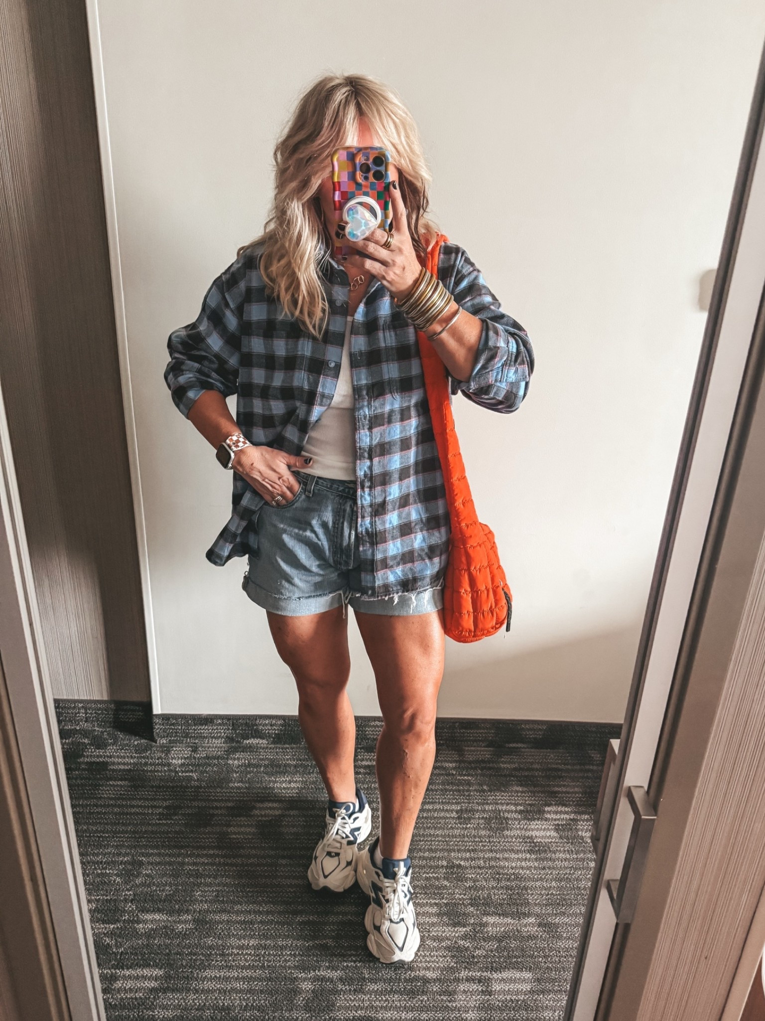 I love this flannel! Layering over my tank to take off when hot but it’s the cutest for fall! 🍂
I’m in a small 
Sneaks run true to size

#LTKootd #LTKOver40 #LTKTravel