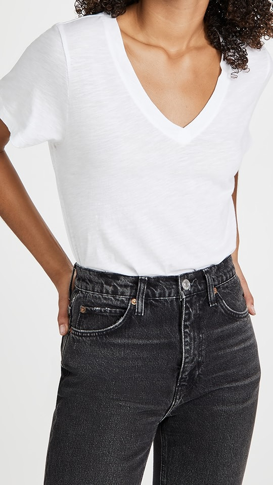 Madewell Whisper Cotton V-Neck Tee | SHOPBOP | Shopbop