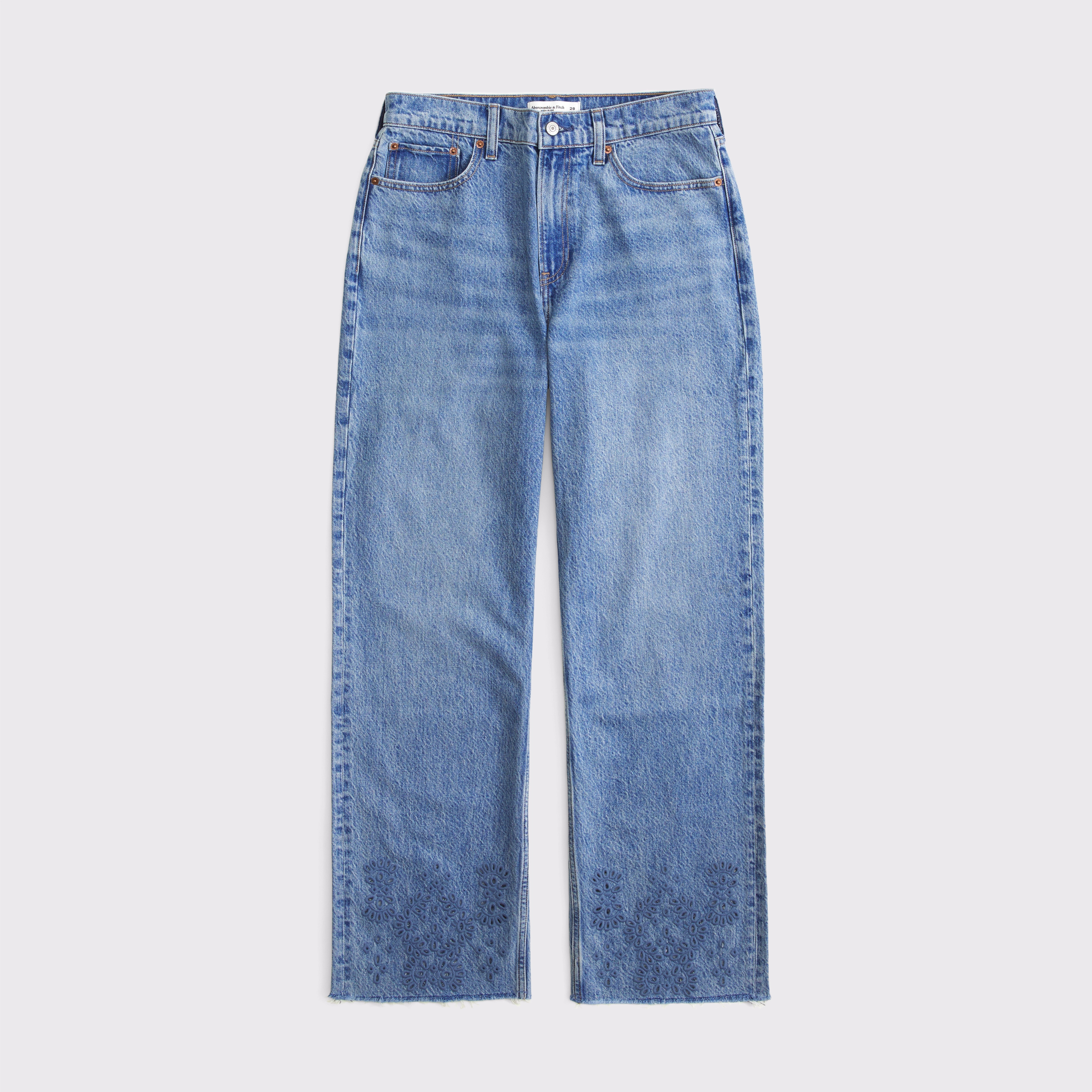 High Rise Loose Jean | Abercrombie & Fitch (US)