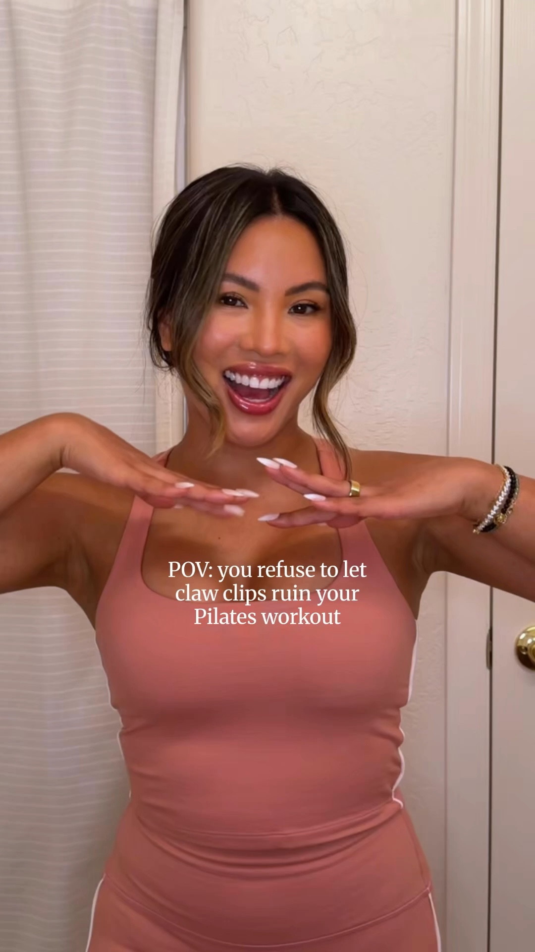 Pilates claw clip! 

#LTKActive #LTKmorningroutine #LTKOver40