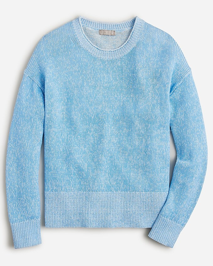 Relaxed cotton-linen blend beach sweater | J. Crew US