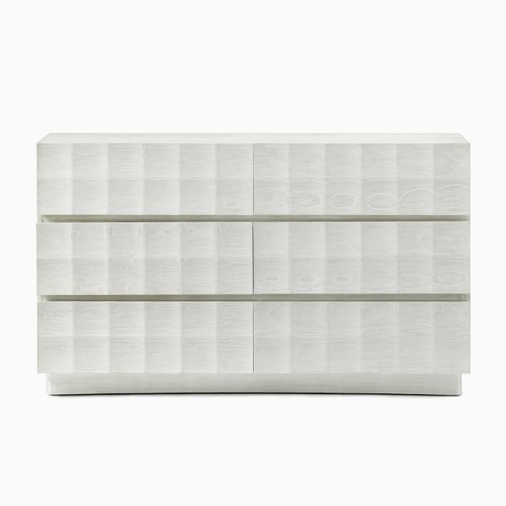 Luisa Carved 6-Drawer Dresser (60") | West Elm (US)