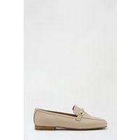 Leather Cream Liza Snaffle Loafer | Dorothy Perkins (UK)