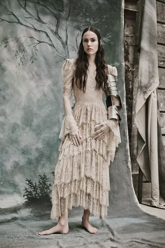 LACE RUFFLE DRESS ZW COLLECTION LIMITED EDITION | Zara US