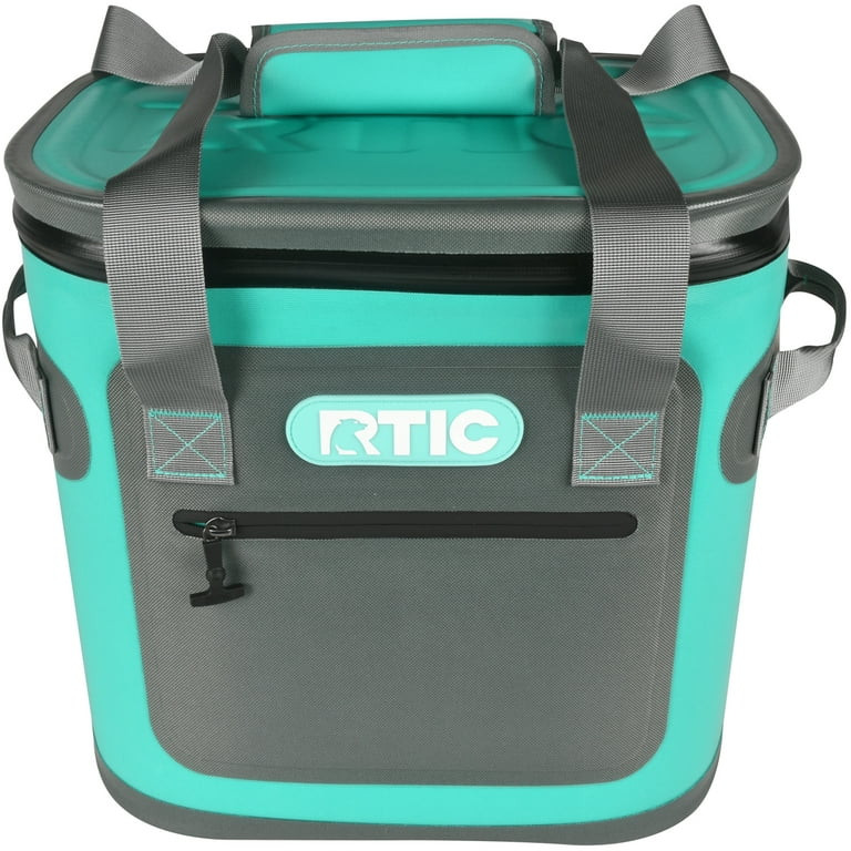 RTIC 20 Can Soft Pack Cooler, Leakproof Ice Chest Cooler with Waterproof Zipper, Seafoam Green | Walmart (US)