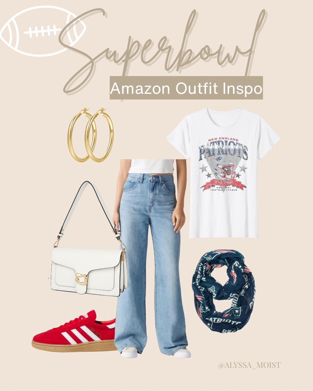 New England Patriot fans this one is for you! Affordable Amazon Super Bowl outfit🤍❤️


#LTKSeasonal #LTKootd