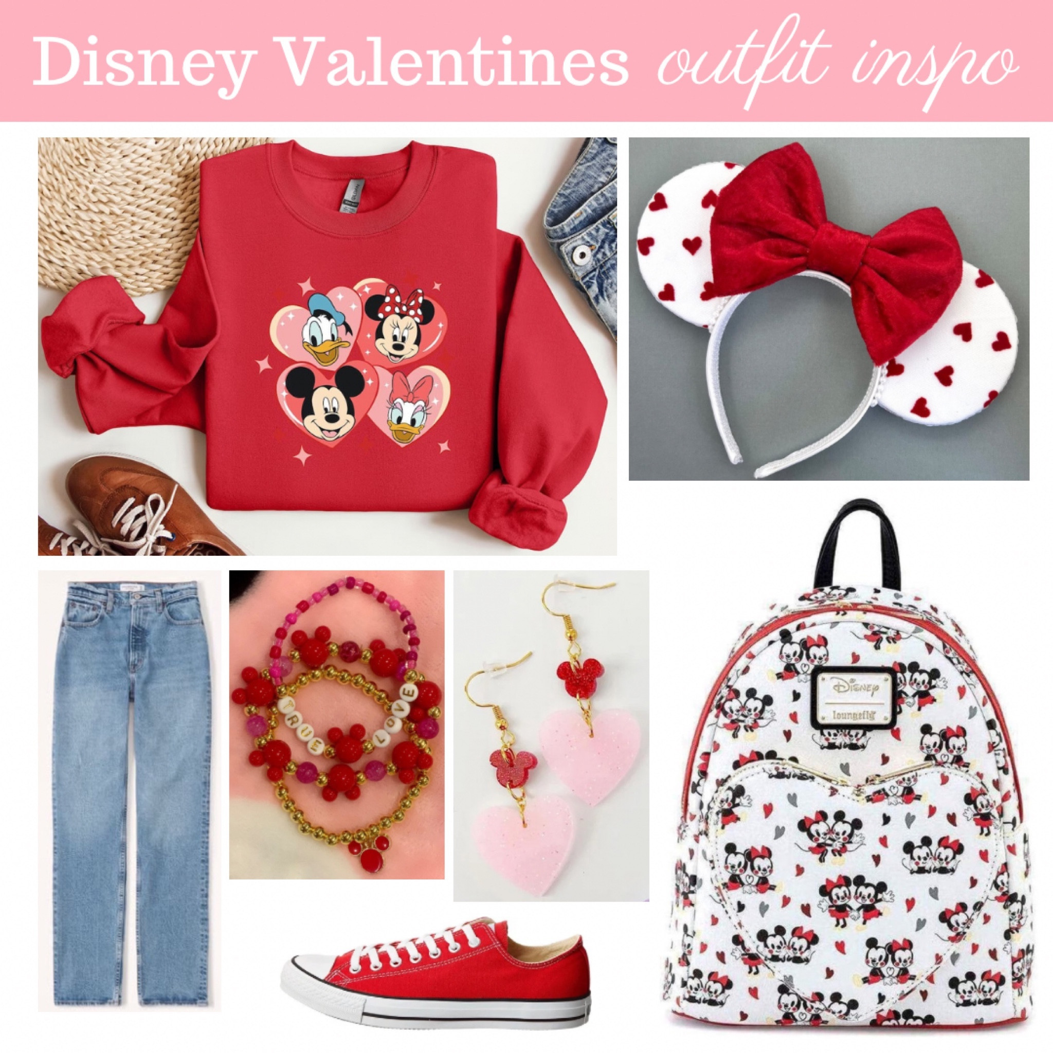Disney World Valentines outfit idea perfect for a day in the parks

#disney #disneyworld #valentinesday #valentines #valentinesoutfit

#LTKSeasonal #LTKstyletip #LTKfamily