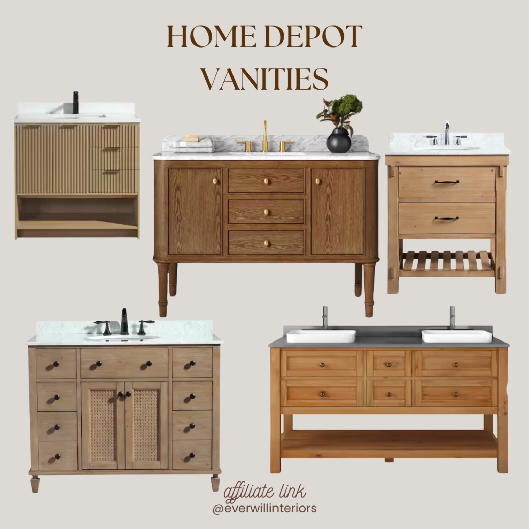 Some Home Depot Finds! I own one of these and the quality is 👌👌

#LTKHome #LTKStyleTip