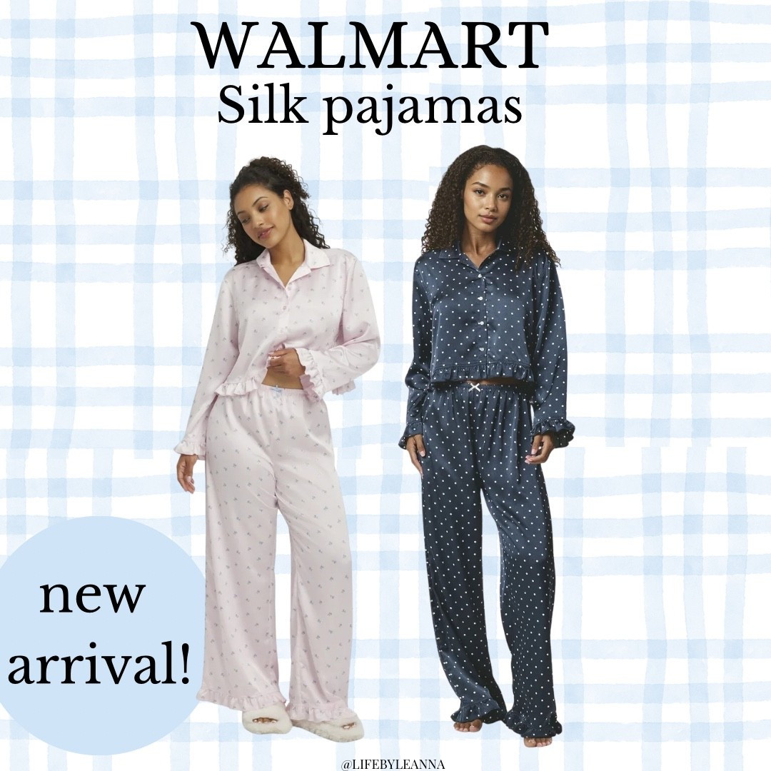 New silk pajamas! So cute!!! 

#LTKmomlife #LTKselfcare #LTKmorningroutine