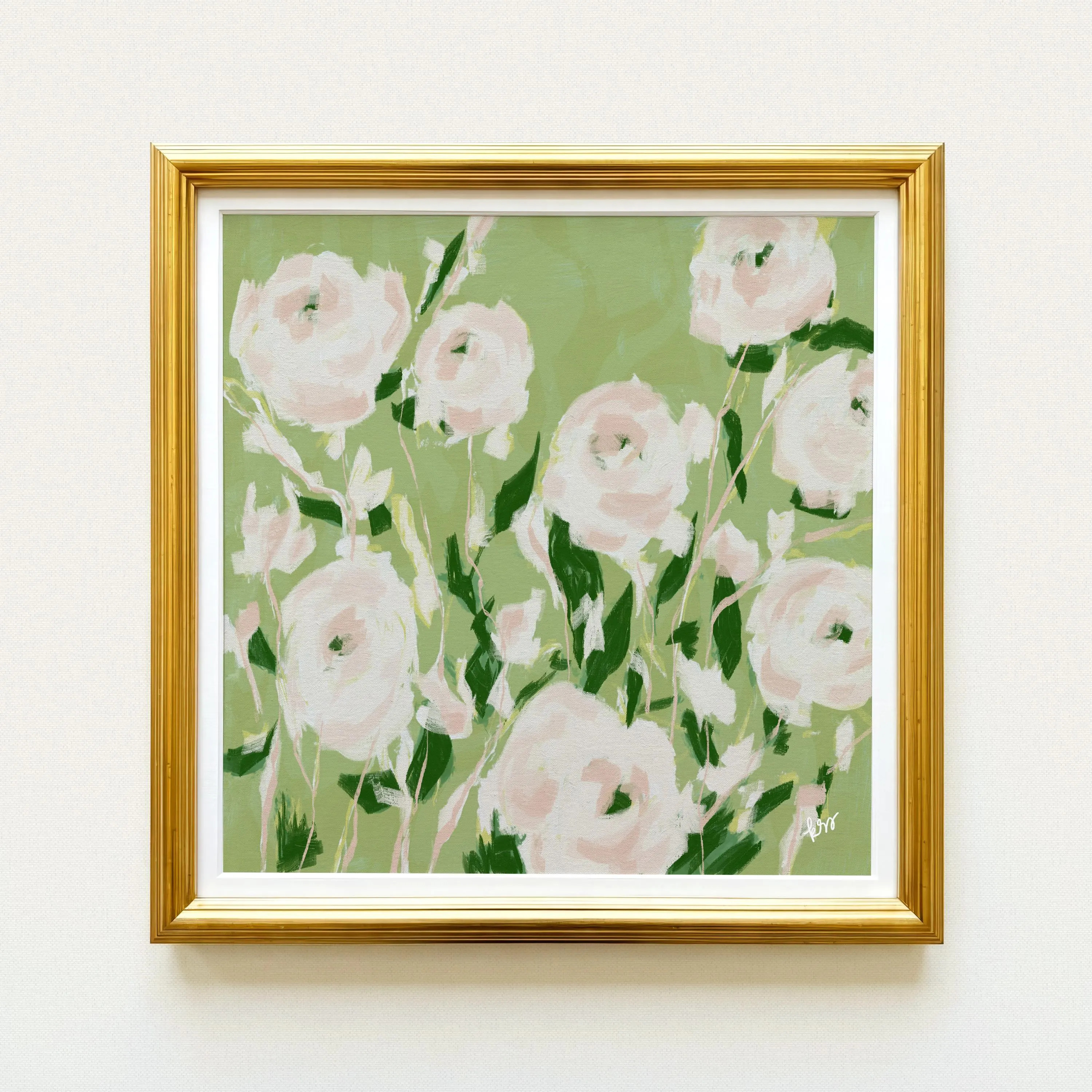 White Rose Botanical Print | Hand Drawn Wall Art | Rainey Studio | Etsy (Global)
