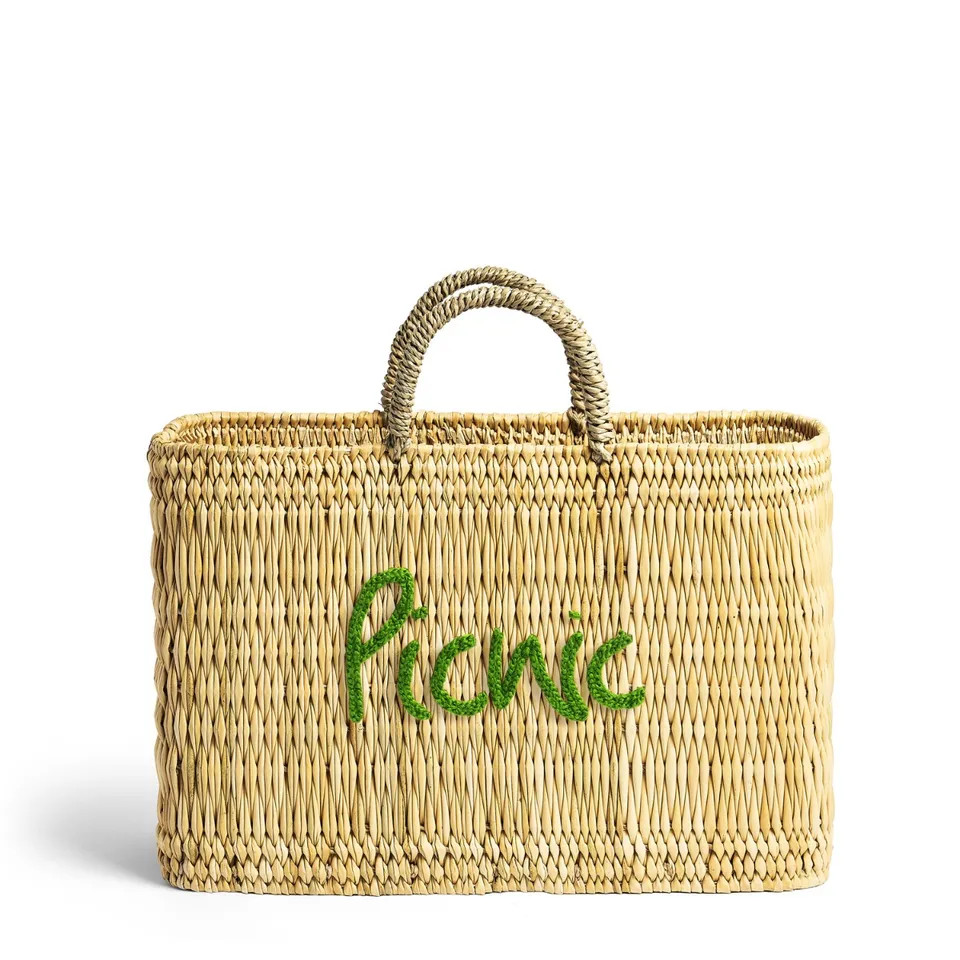 Picnic Rectangle Basket Bag | Daylesford Organic
