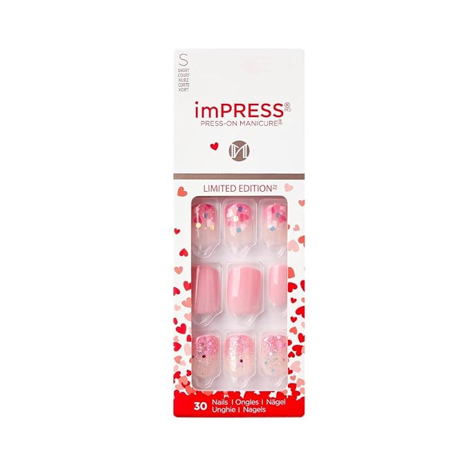 Kiss imPRESS Lovely Day Press on Nails, Valentine's Day | Amazon (US)