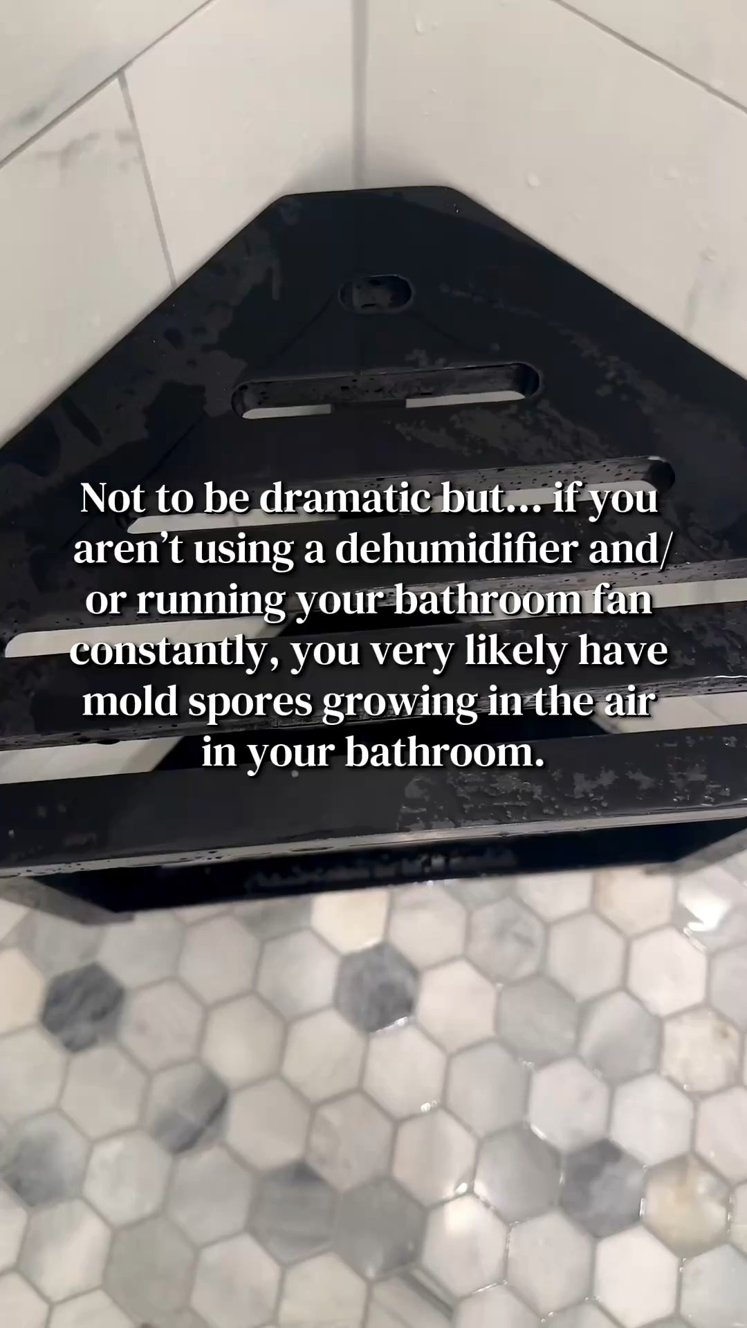 Did you all know about this?

Take it from the girl who just had to replace her entire shower for almost $10k because of mold. 

I was also recently allergy tested (it had been 10 years since my last round) and my doctor said I was severely allergic to a couple types of mold.

She told me to get a humidity meter to see how humid my bathrooms and bedrooms were and to get a dehumidifier if they were above 50% because DID YOU KNOW mold spores can apparently grow and survive in room air that is above 50% humidity?!

I had no idea!🤯

So sure enough I check my bathroom and even when the shower hasn’t been used recently, and the fan is running, it stays about 55-58%.

So after spending almost $10k on a new shower because we found mold and had a water leak… and now knowing how easily mold can grow… I’m not playing around.🙅🏻‍♀️

I have been running this dehumidifier nonstop and we will be checking the humidity daily until further notice.

If you need a dehumidifier and a meter that are BUDGET FRIENDLY and the forget size for a bathroom, these are linked in this video.

Mold is nothing to mess around with!🙈

Stay healthy, friends!🩷🙌🏻 

#LTKdayinmylife #LTKHome #LTKmomlife