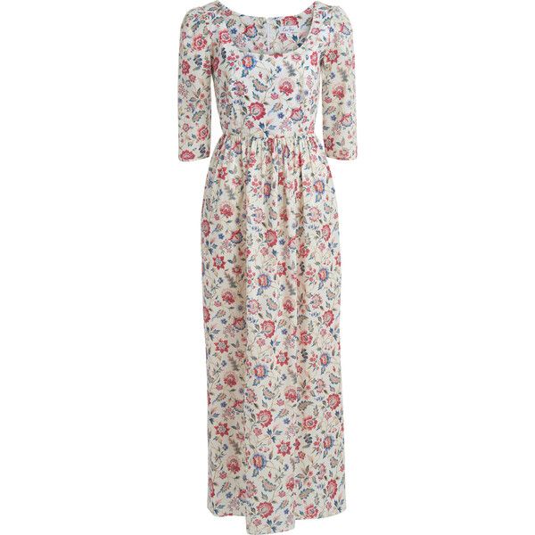 Women's Scoop Neck Maxi Dress, Liberty Floral | Maisonette