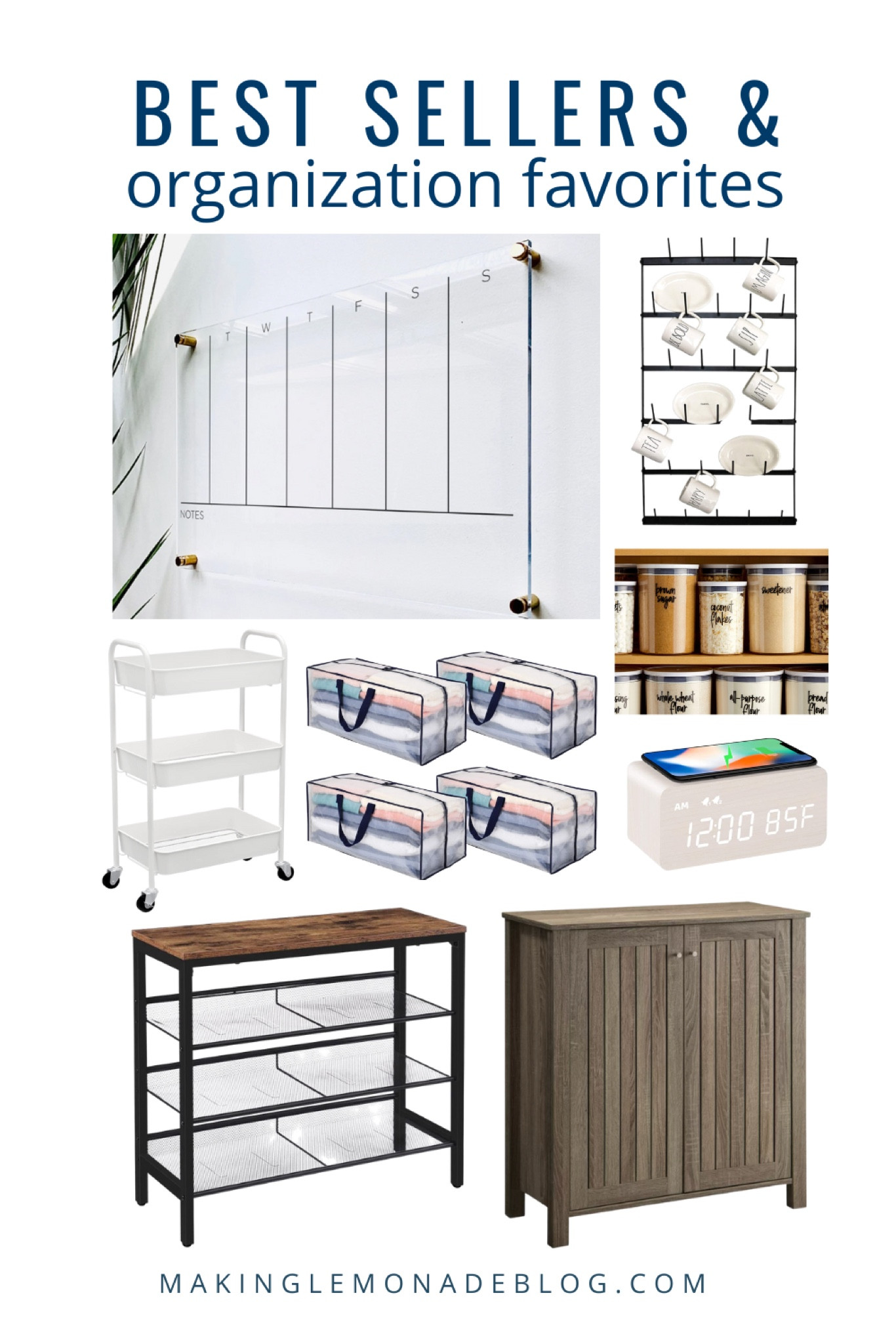Get organized and eliminate clutter hot spots with these home organizational favorites & best sellers.

A few more favorites that aren’t pictured but definitely help keep your home organized: 
- Boot Tray
- Ziploc drawer organizer 



#LTKhome #LTKfamily