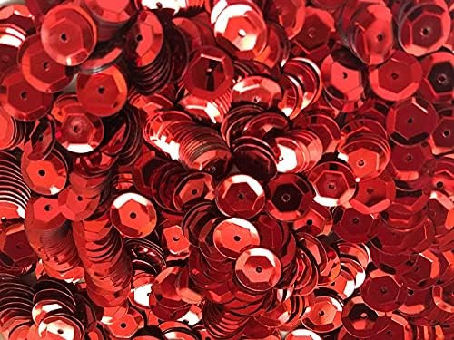 Sequins 8mm 800/Pkg (Red) | Amazon (US)