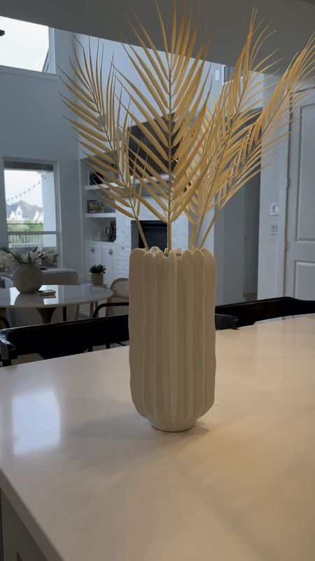 Love this talk vase. One of my favorites 

Tall white vase / organic modern vase / faux stems / affordable home decor / 

#LTKSeasonal #LTKhome #LTKsalealert