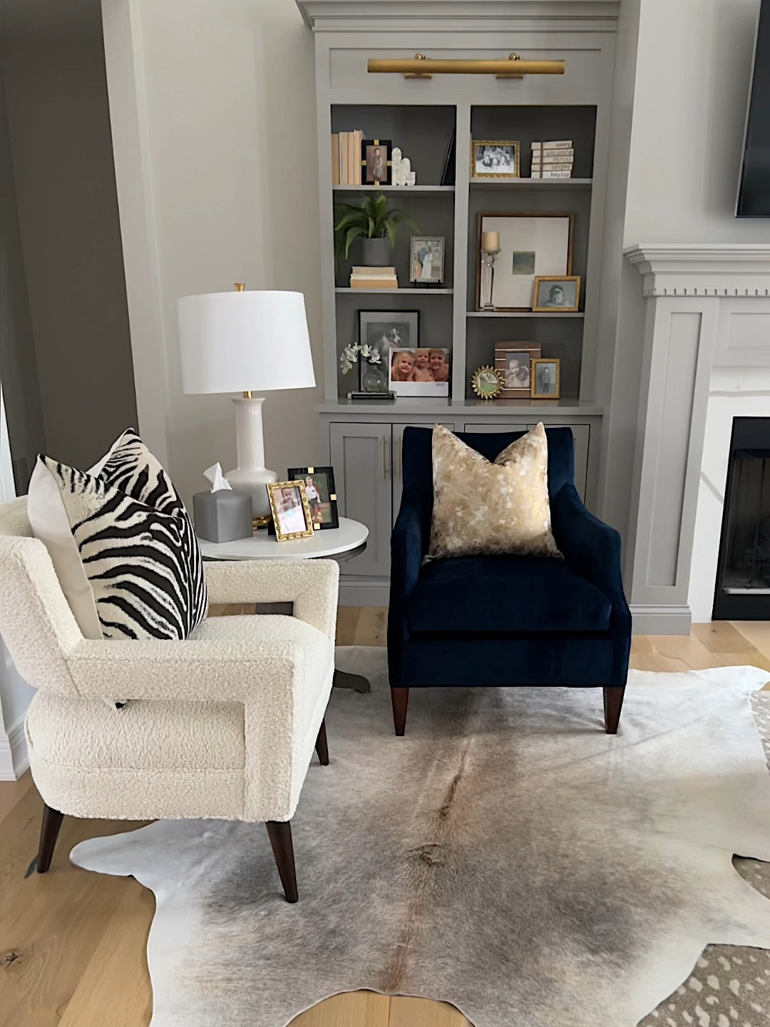 Throw pillows, alice lane home, side table marble top, blue velvet chair, boucle chair, built in shelves, cowhide rug, living room decor, living room design

#LTKstyletip #LTKunder100 #LTKhome