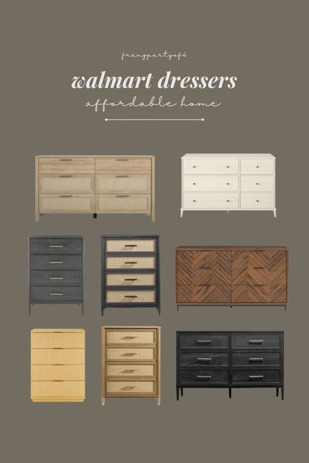Affordable dressers from Walmart!

#LTKsalealert #LTKhome