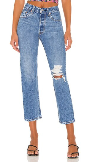 501 Crop in Athens Slide | Revolve Clothing (Global)