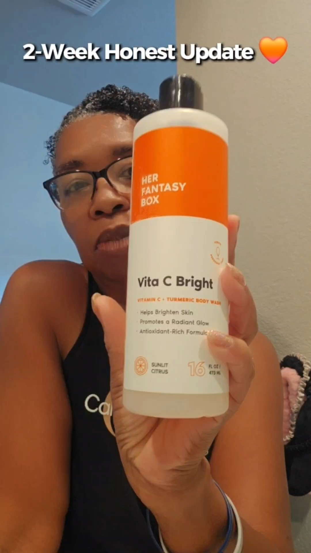 Two weeks later, and here's my honest update! 🧡I still love the fresh citrus scent, the rich lather, and how soft my skin feels after every shower. I haven't noticed any brightening yet, so I'm not going to claim something I haven't experienced. But I have continued reaching for it every day, and that says a lot.I always enjoy discovering and supporting Black-owned brands, especially when they earn a permanent spot in my routine. 

 #LTKmorningroutine #LTKTravel #LTKvlog