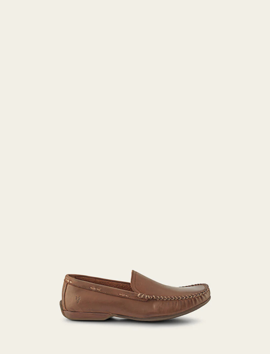 Men's Tan Lewis Venetian Loafers | The Frye Company | FRYE