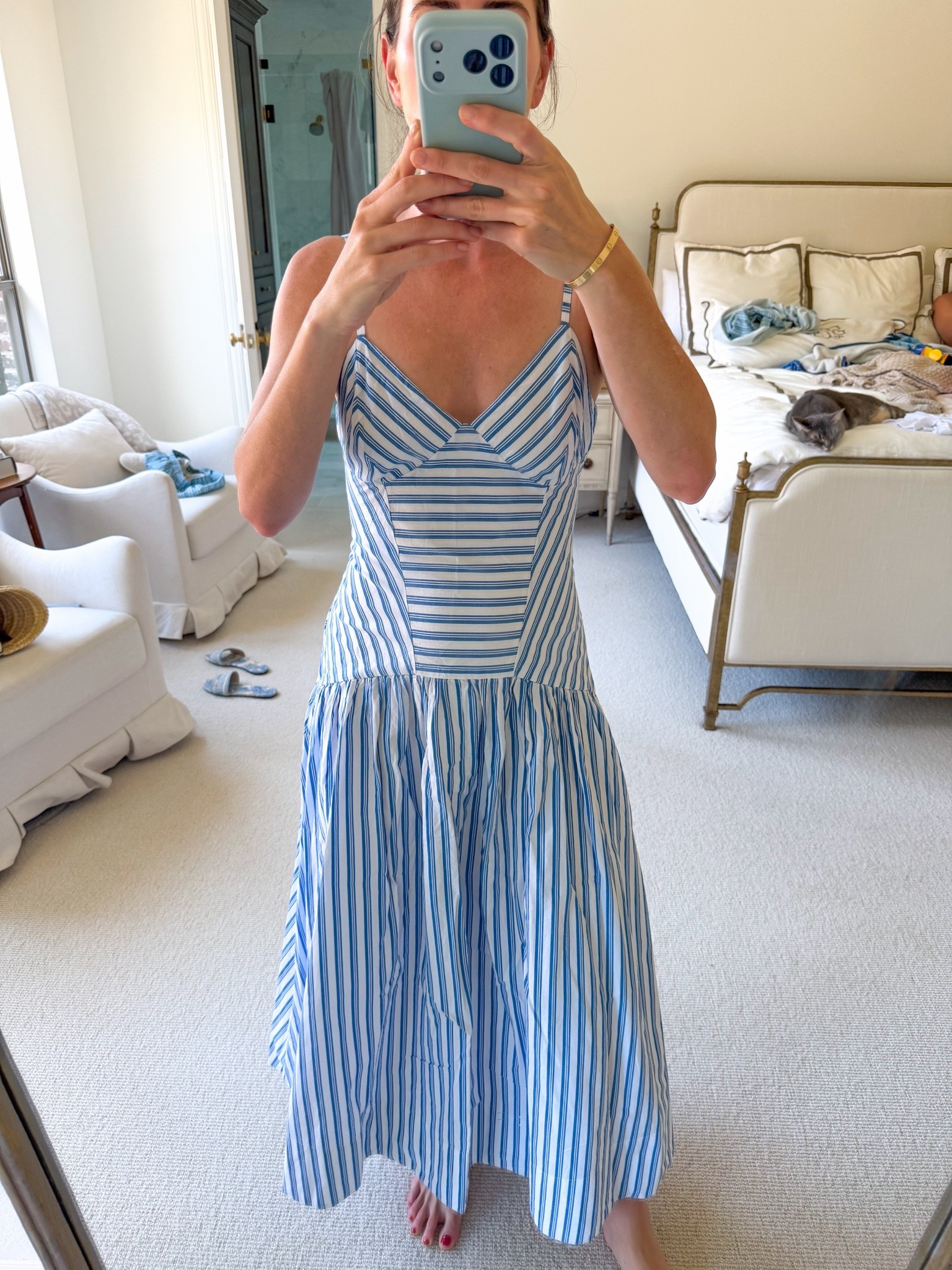 Under $50 striped maxi dress

#LTKSeasonal #LTKSaleAlert