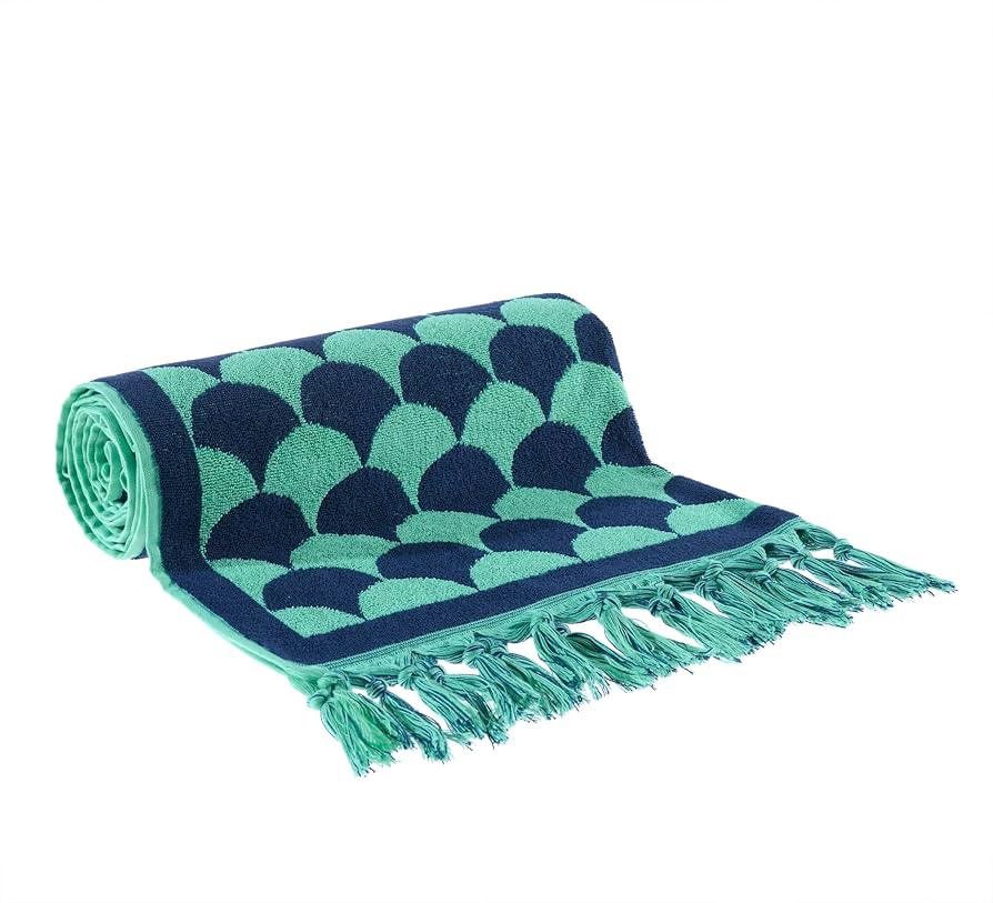 sea me at home 100% Turkish Cotton Bath, Beach, and Pool Towel with Unique Design - 31x62 Inches ... | Amazon (US)
