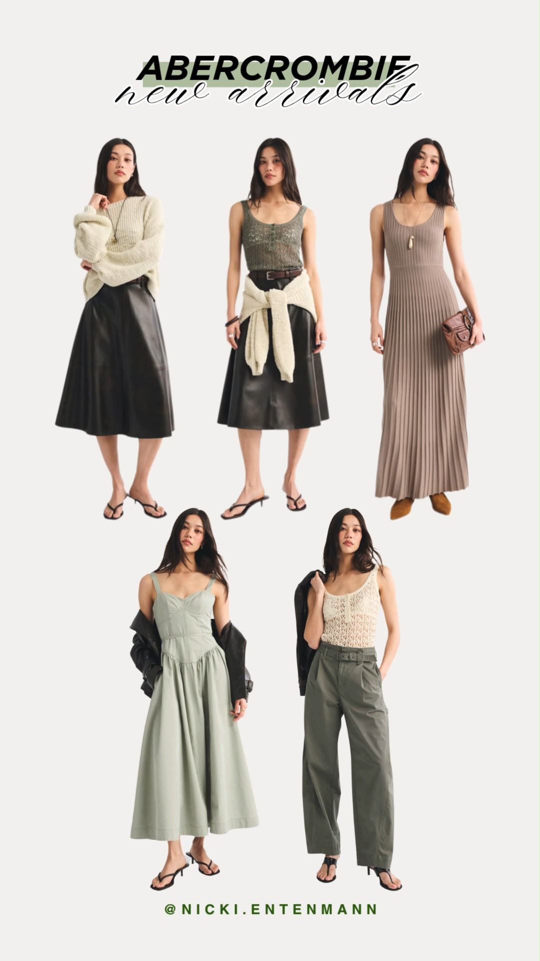 Fresh arrivals are here to elevate your wardrobe game. From breezy dresses to chic textures, these pieces transition effortlessly from coffee runs to sunset dinners. Effortless style just got easier.#abercrombie #newarrivals #summeroutfits #neutralstyle #capsulewardrobe #everydaychic #ootdinspo #streetstyle #stylegoals #fashionfinds 

 #LTKootd #LTKmomlife #LTKTravel