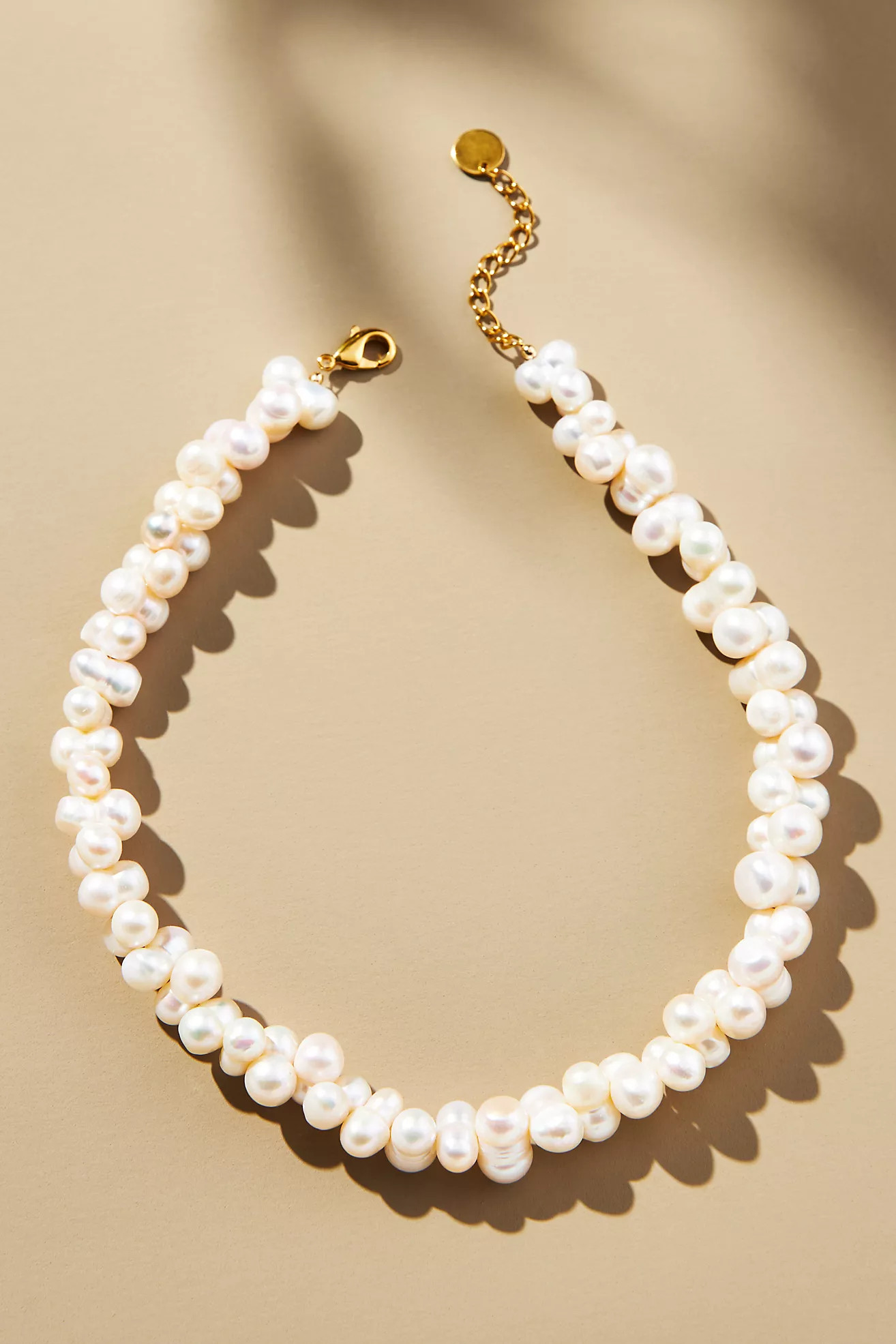GISEL B. Rita Pearl Cluster Necklace | Anthropologie (US)