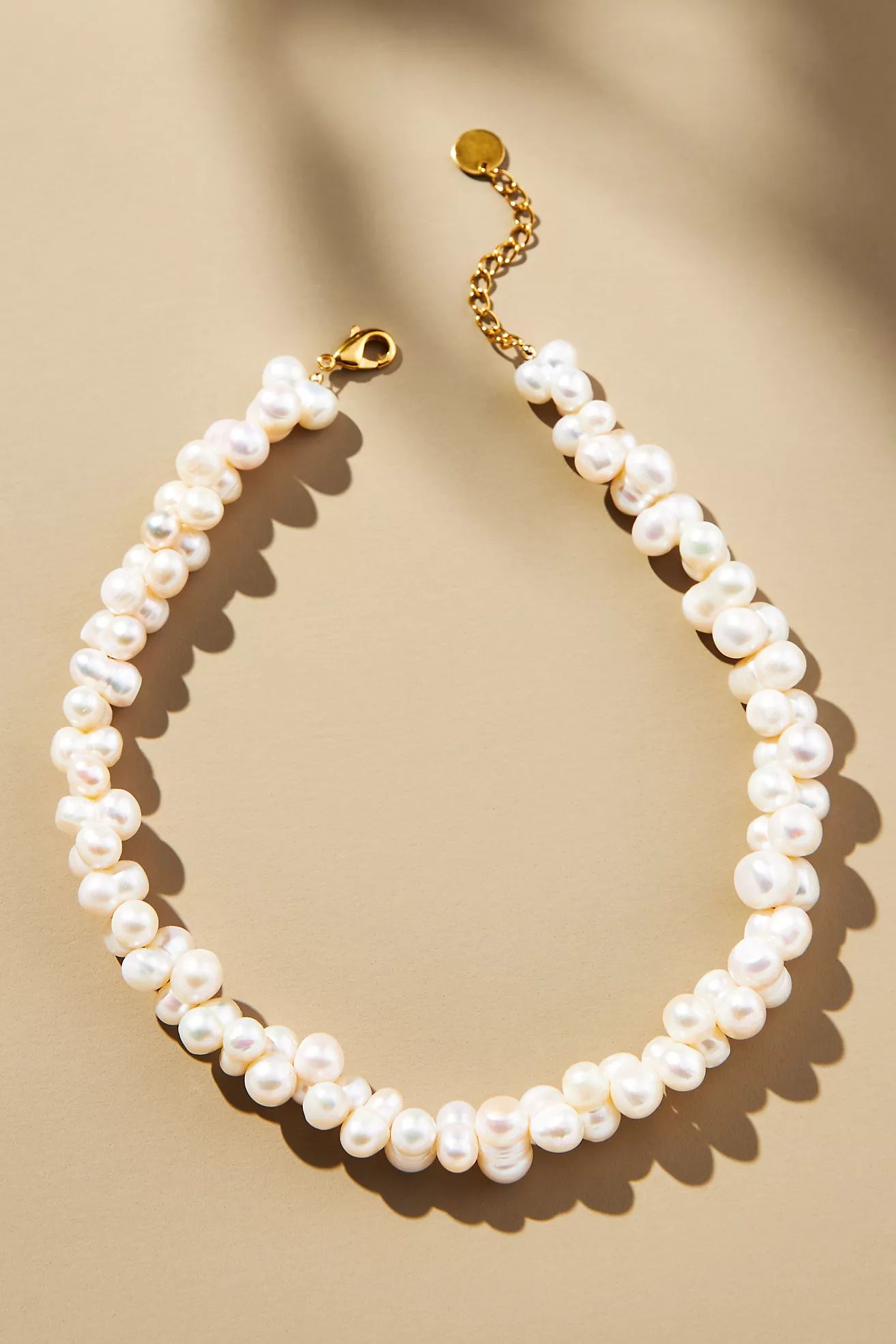 GISEL B. Rita Pearl Cluster Necklace | Anthropologie (US)