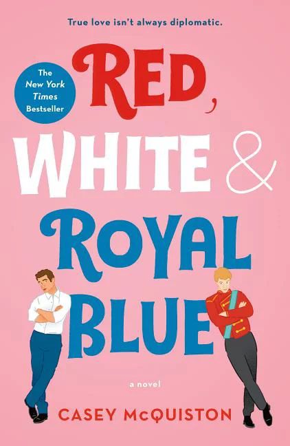 Red, White & Royal Blue (Paperback) - Walmart.com | Walmart (US)