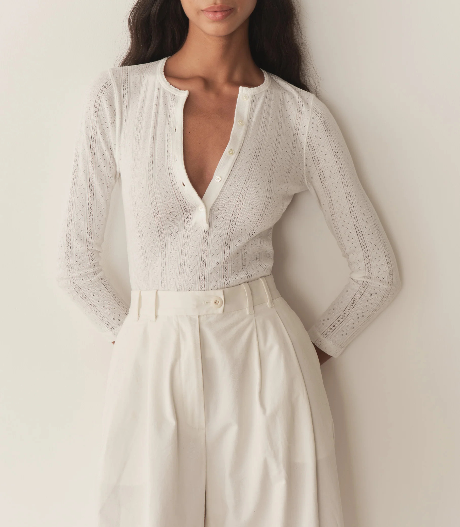 Paola Tee - Salt Quelle Jolie Pointelle | DÔEN | DOEN