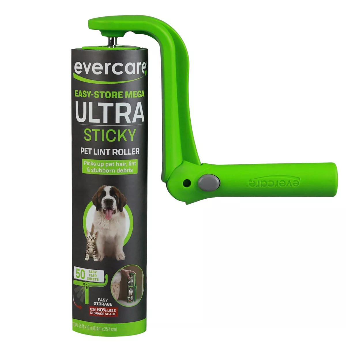 Evercare Easy Store Mega Lint Roller - 50ct | Target