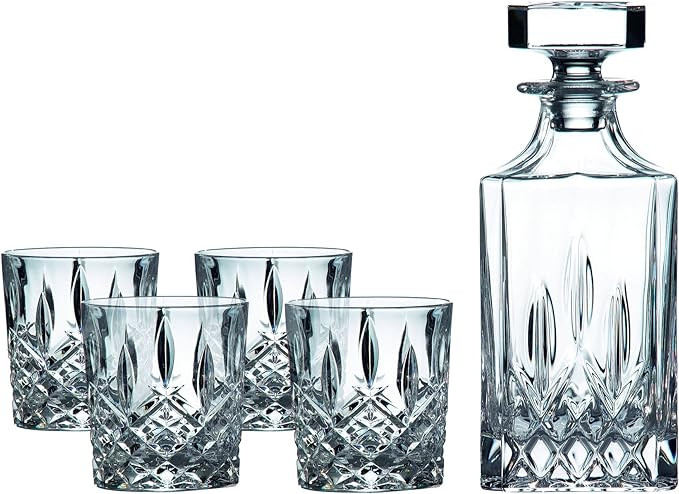 Royal Doulton Decanter Sets Spirit Square Decanter (Set of 4), Clear | Amazon (US)