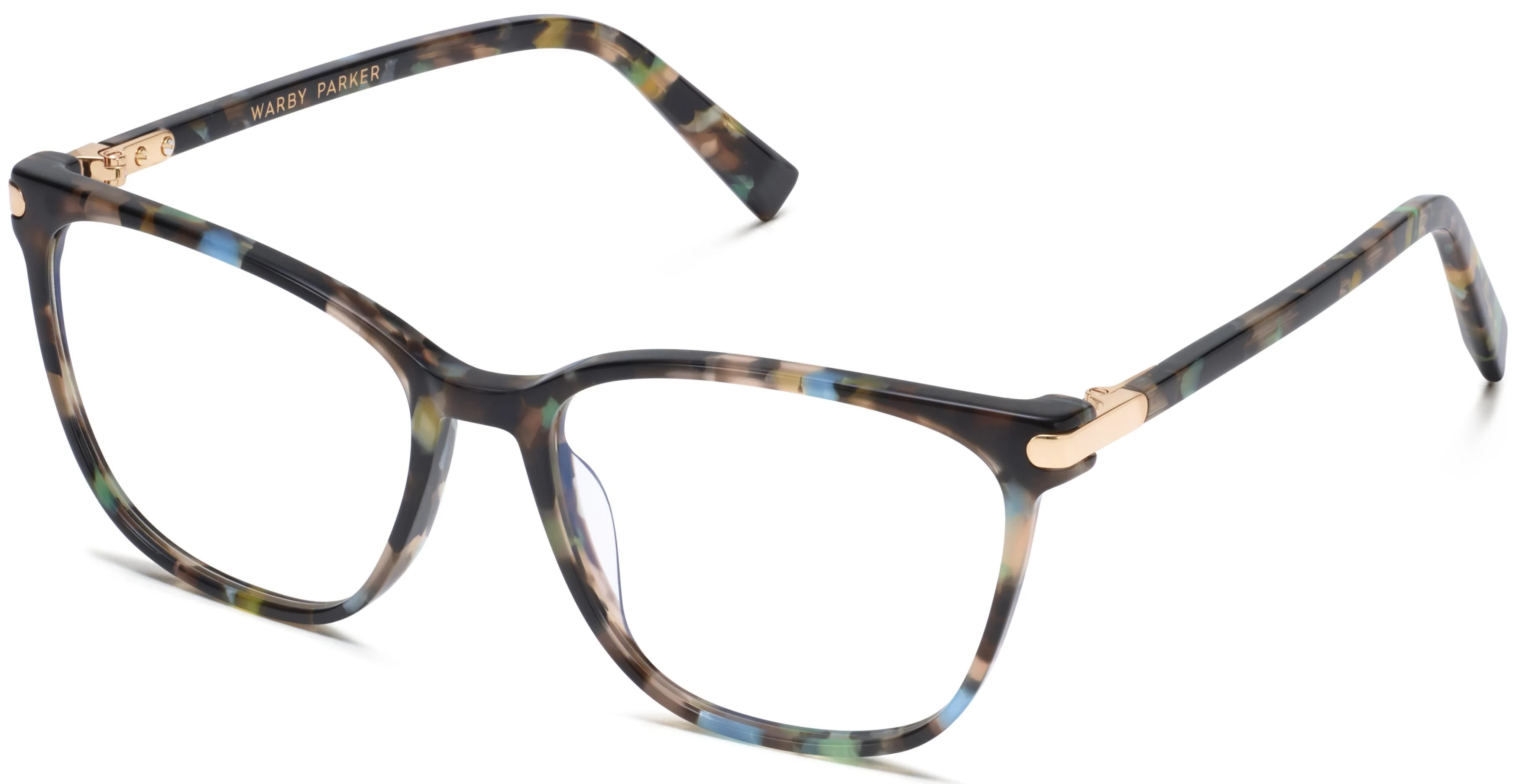 Esme Eyeglasses in Aventurine Tortoise with Polished Gold | Warby Parker | Warby Parker (US)