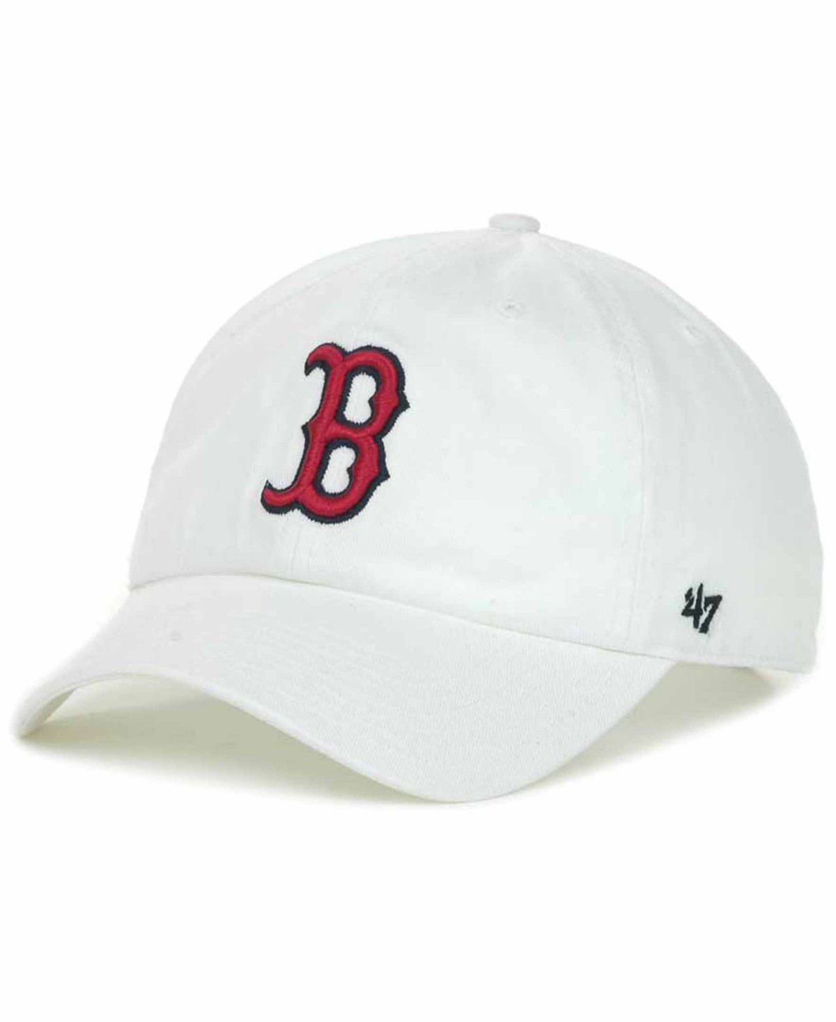 '47 Brand Boston Red Sox Clean Up Hat - White | Macy's