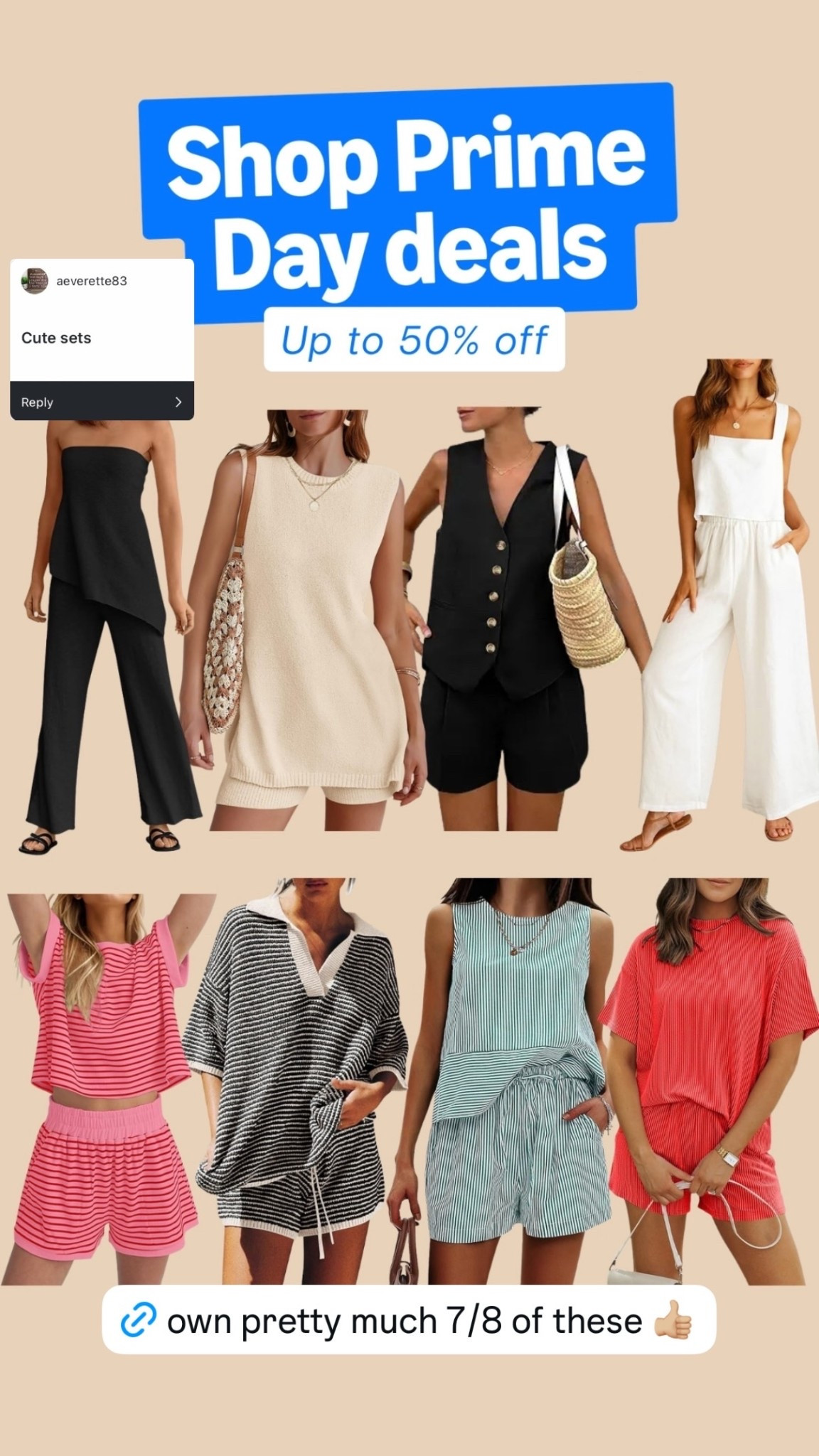 Prime day deals on the cutest summer sets!

#LTKootd #LTKSeasonal #LTKSaleAlert