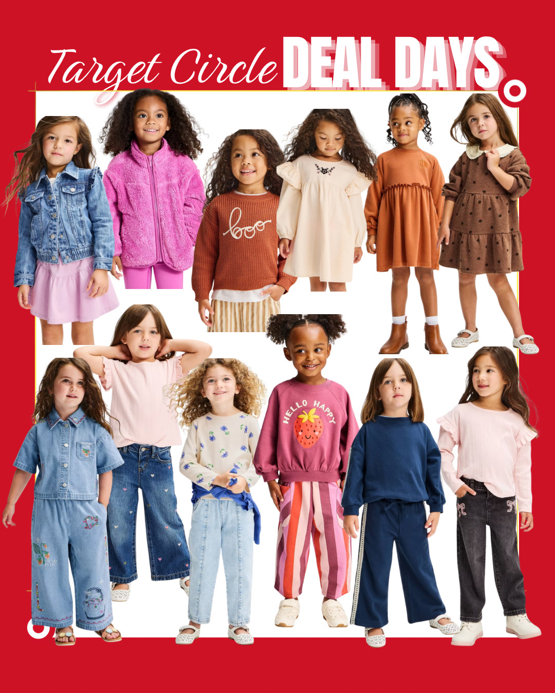 Save up to 40% on these seasonal finds for little girls at Target now! I can't get over some of these little dresses and sets!
 

 #LTKootd #LTKSeasonal #LTKKids
